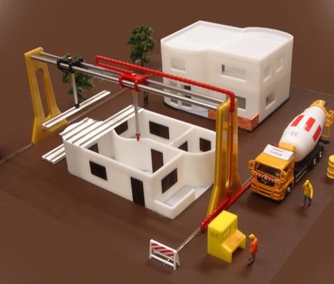 contrução robótica de casa