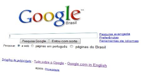 busca google