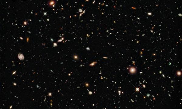 galáxias espaço profundo