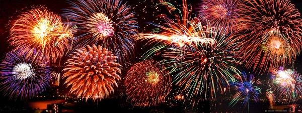 fogos de artifício
