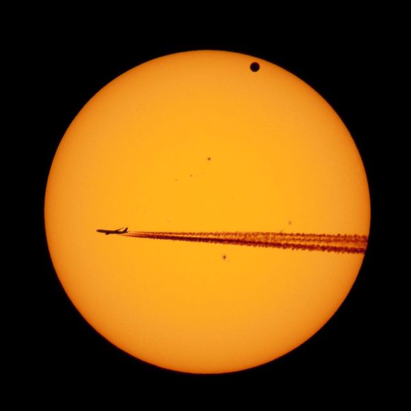 transito venus aviao