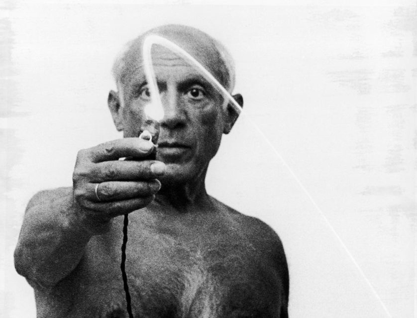 Pablo Picasso era canhoto