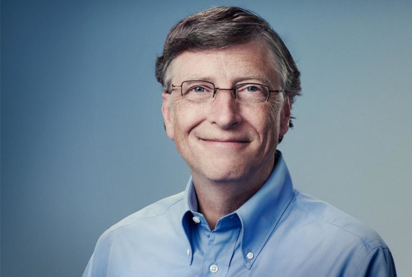Bill Gates é canhoto