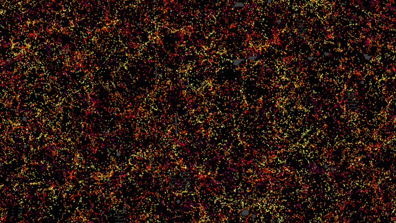 Conheça o novo mapa do universo que possui 1,2 milhão de galáxias