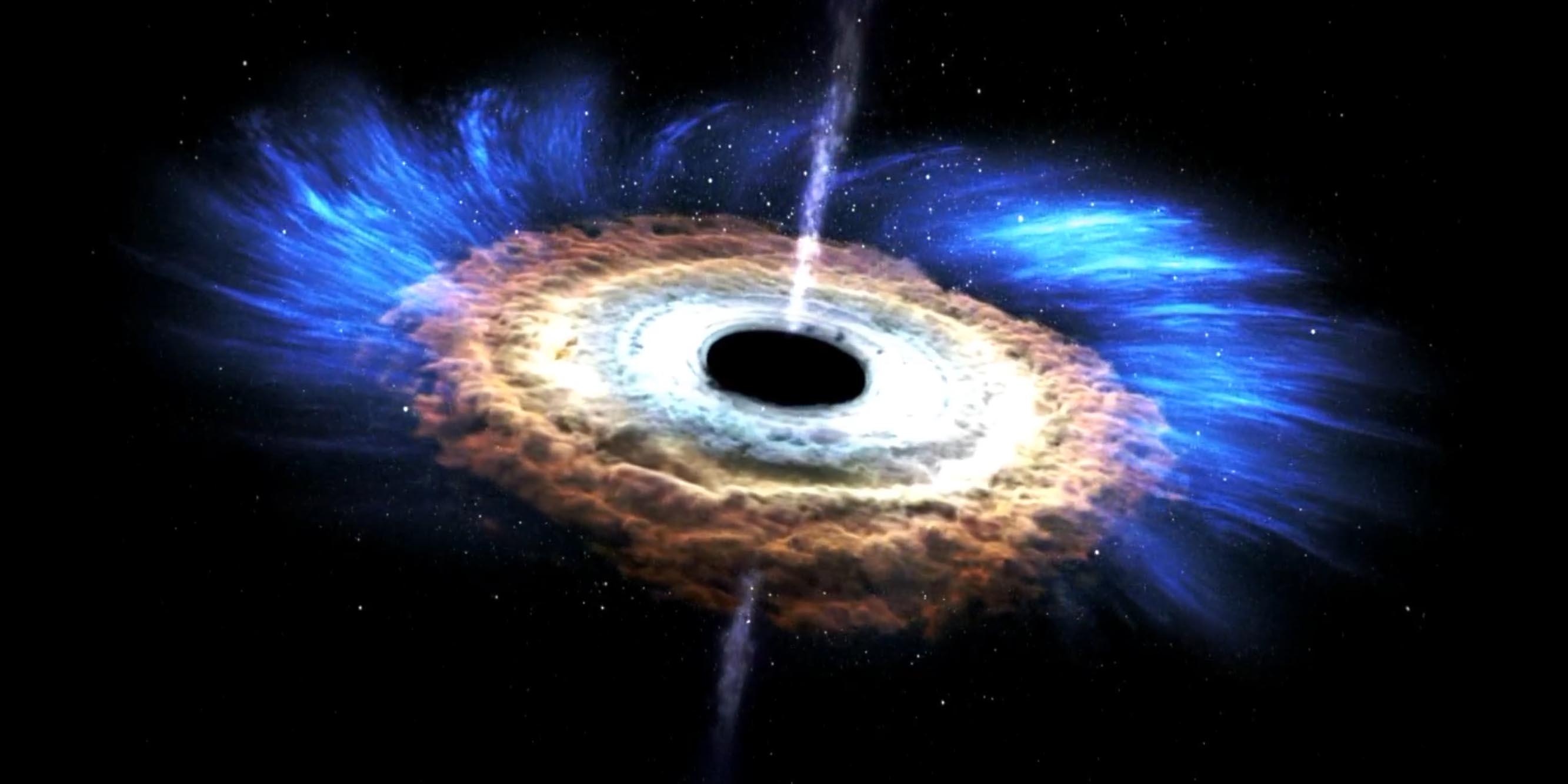 Assista a um buraco negro supermassivo destroçando uma estrela - HypeScience - A ciência é a grande estrela do mundo real