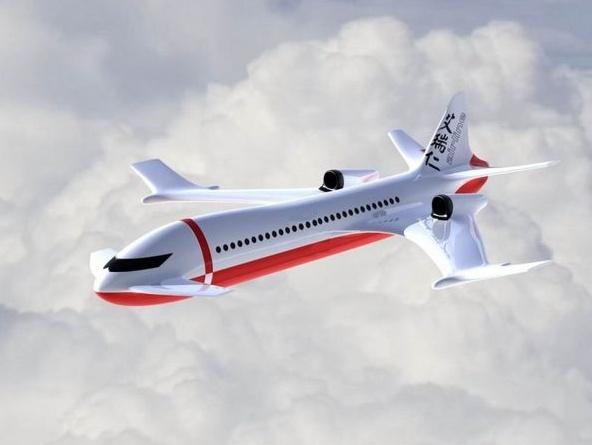 aeronave avião do futuro