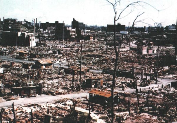 Hiroshima pós-bomba nuclear