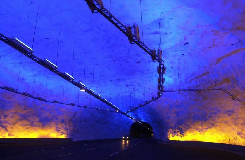 NORWAY RECORD TUNNEL