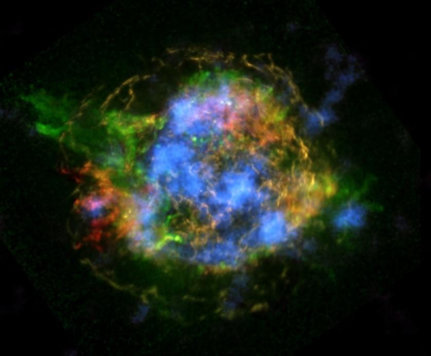 Este é o primeiro mapa de radioatividade em um remanescente de supernova