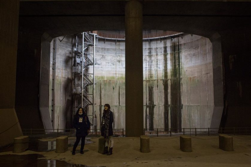 Underground Discharge Channel To Prevent Greater Tokyo From Flooding