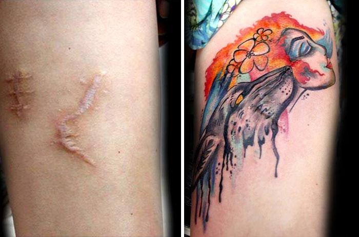 Cobertura de tatuagem flavia carvalho de sobreviventes da violencia e cancer (7)