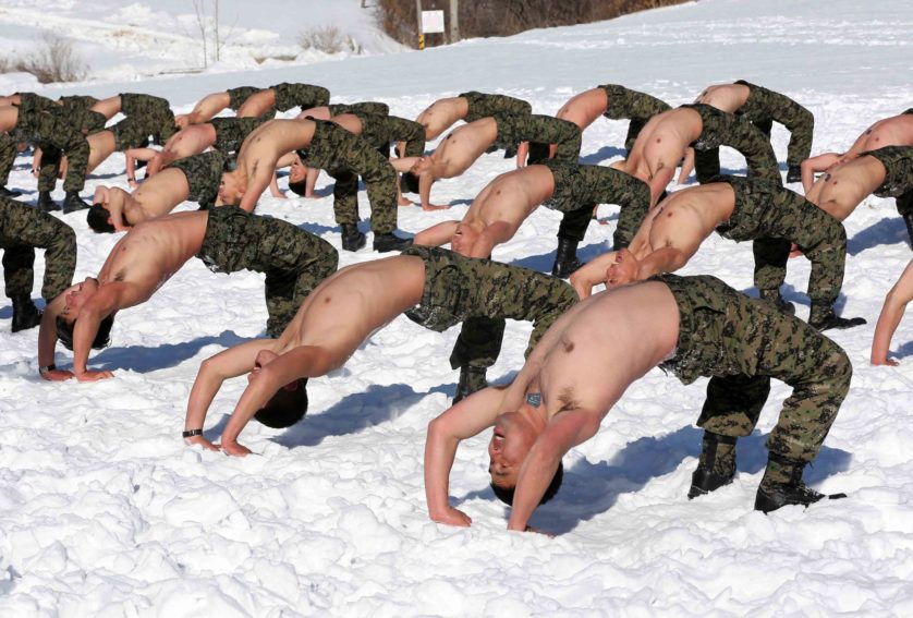 treinamentos militar South Korea Winter Exercise SEL802