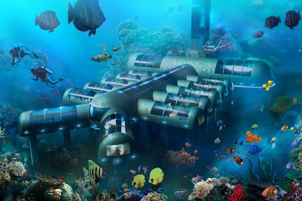 Conheça o primeiro hotel submarino