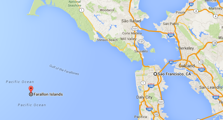 Apenas 5 pessoas conseguiram nadar das Ilhas Farallon até São Francisco