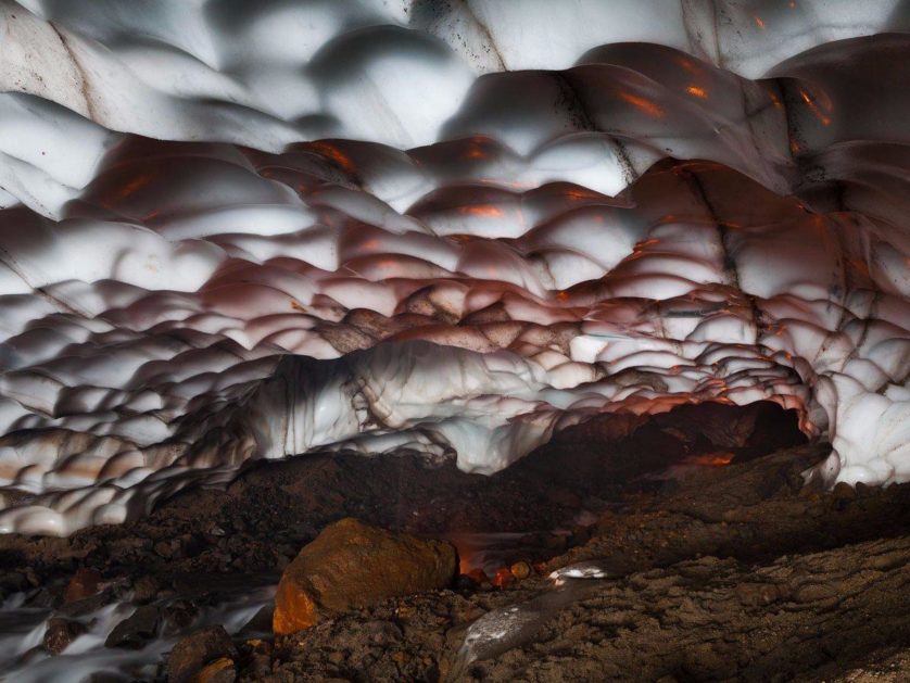 caverna de gelo