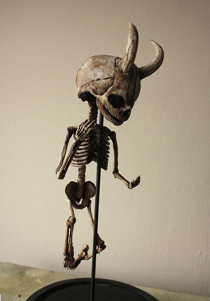 esqueletos criaturas fantasticas esculturas alex cf (7)