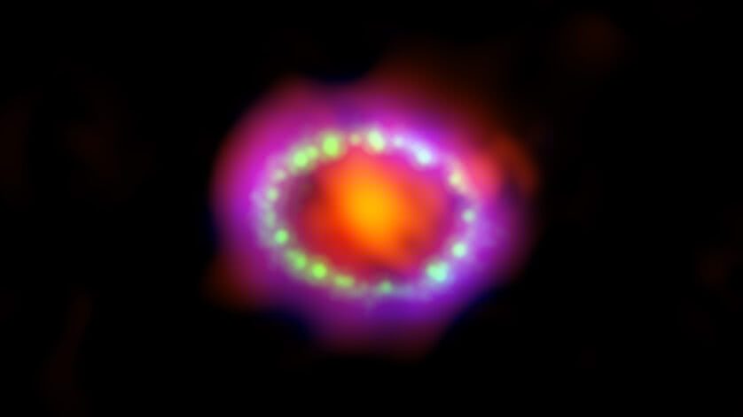 A supernova 1987A que poderia ter causado extinção em massa na Terra
